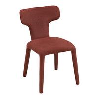 Stuhl Finja Dunkelrot - Rot/Dunkelrot, MODERN, Textil/Metall (51/62/81cm) - Mömax