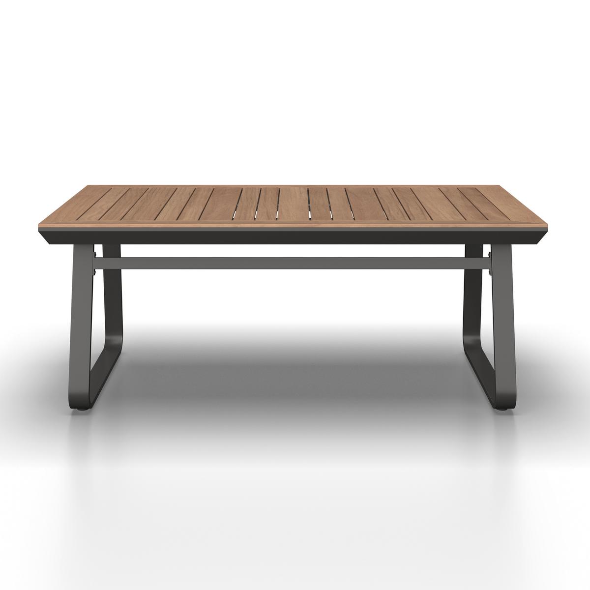 Garnitură grădină Emma - gri închis/antracit, Modern, plastic/metal (248/318/72cm) - Bessagi Garden