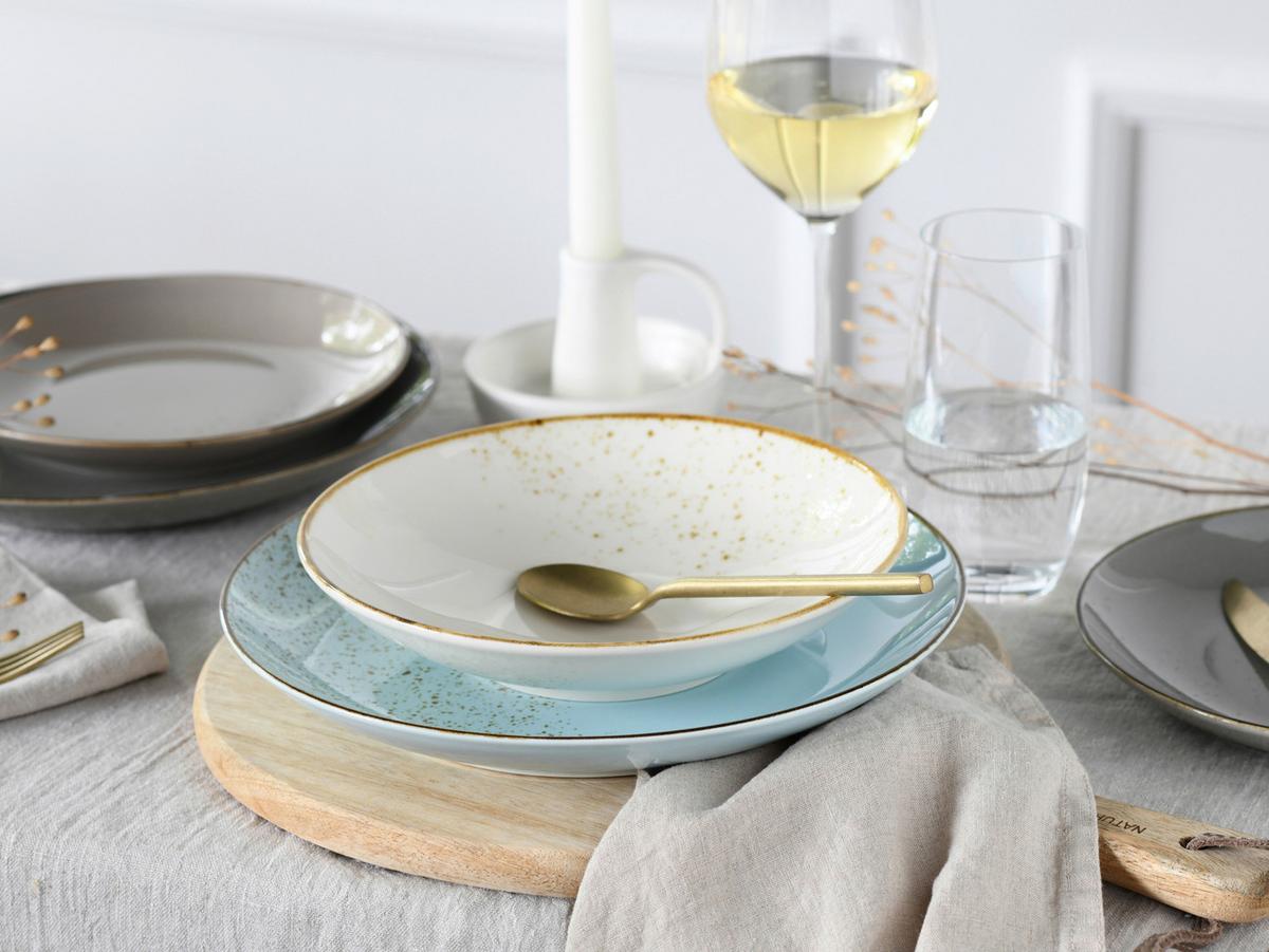 Kombinirani Servis Skandinavien, 16-Delni - večbarvno, Trend, keramika - Creatable