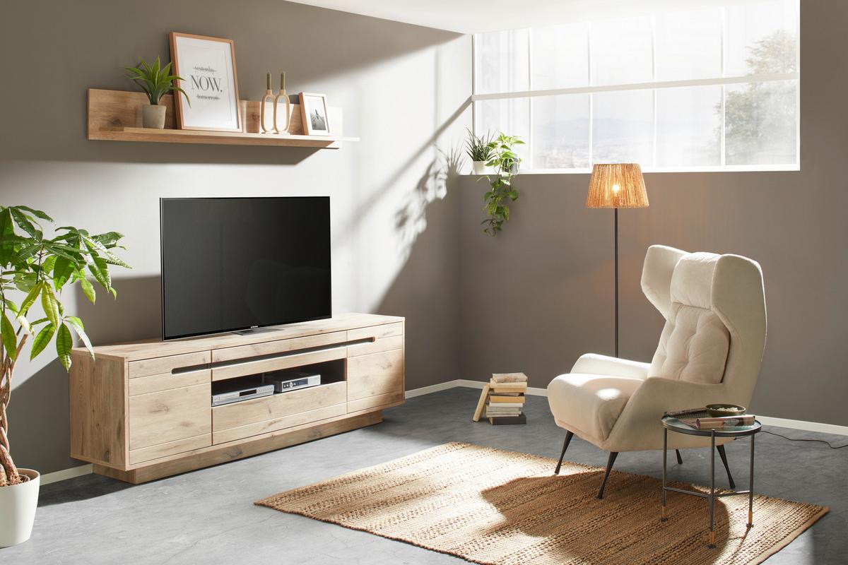 Tv-elem Bellano - Modern, faalapú anyag (205/63/44cm) - Mömax