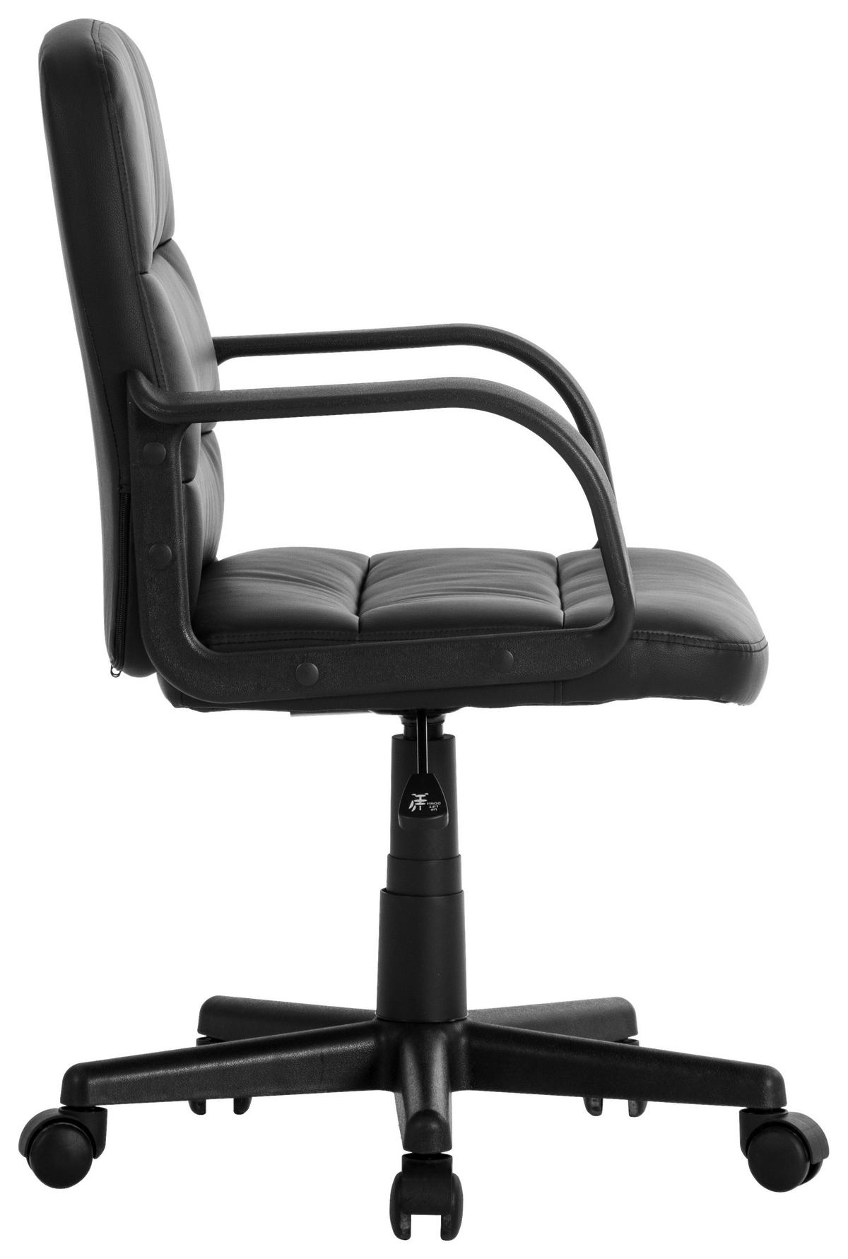 Scaun rotativ NOBI 3 - argintiu/negru, Modern, plastic/textil (63/99/59cm) - Best Price
