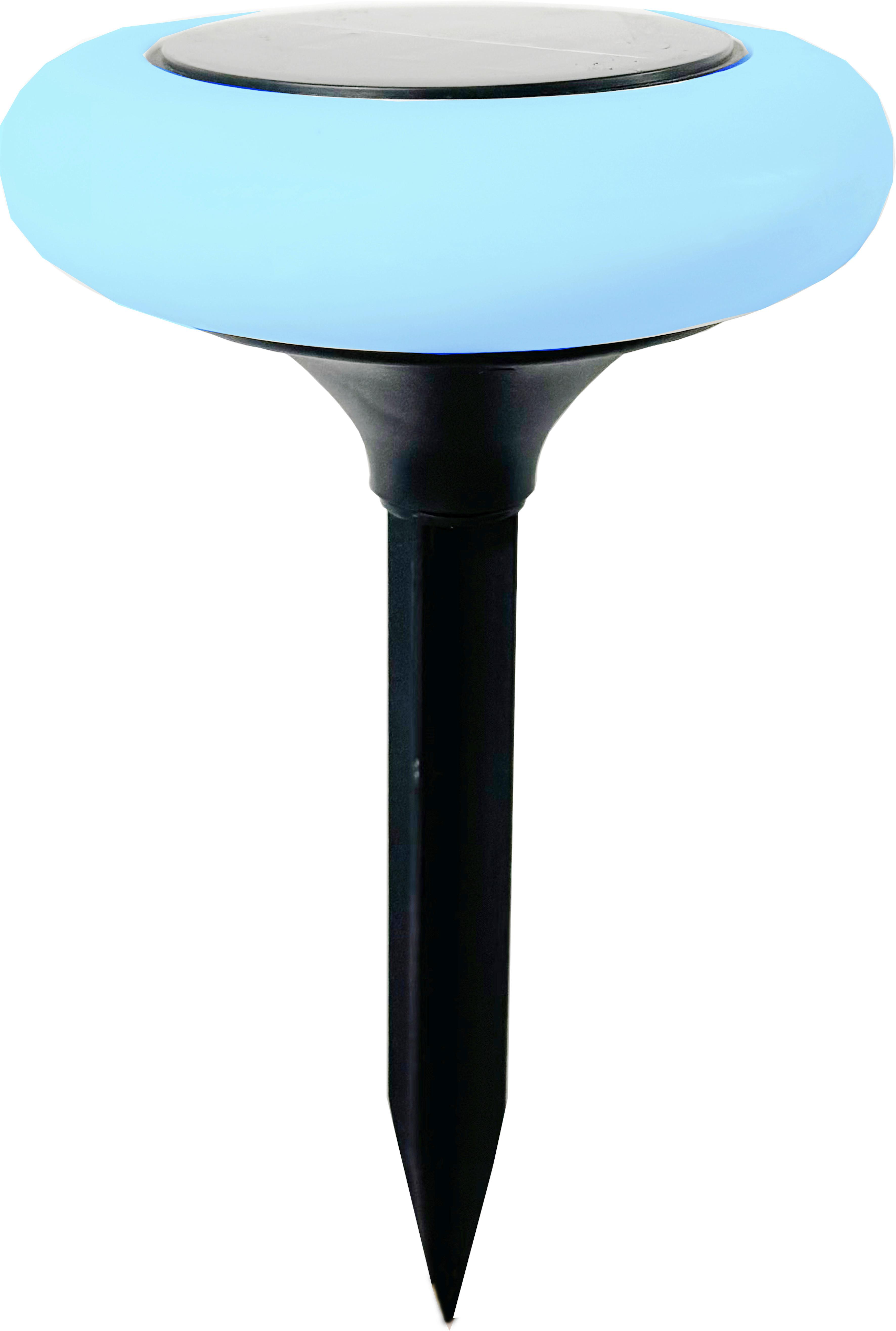 Szolárlámpa Ruim - fekete/fehér, Konventionell, műanyag (13,8/25cm) - Modern Living