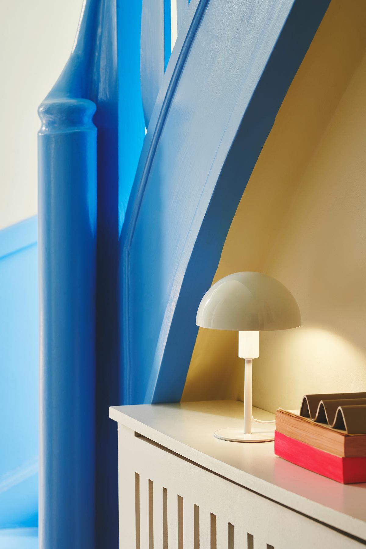 LAMPA STOŁOWA 2213745001 ELLEN MINI WEISS - biały, Design, metal (16/25cm)