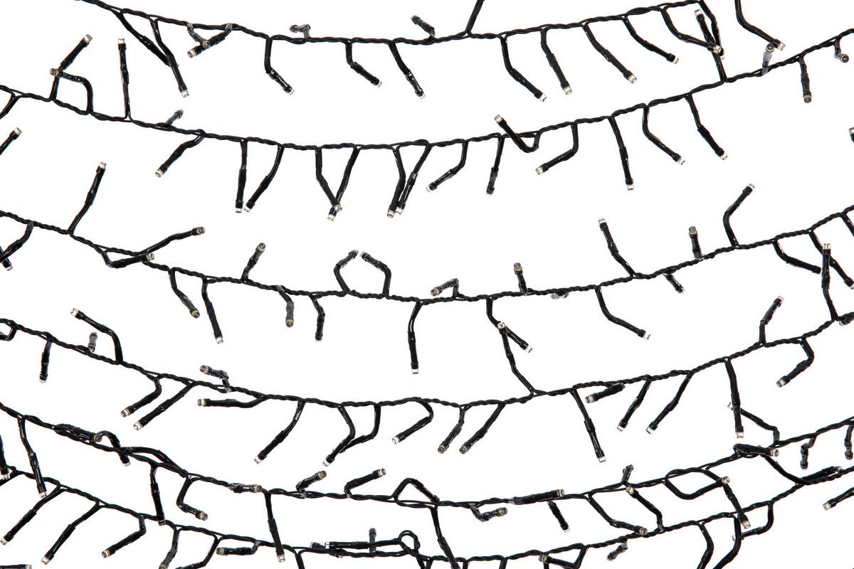 Fényfüzér Meri 19,5m - zöld, Konventionell, műanyag (1950cm) - Premium Living