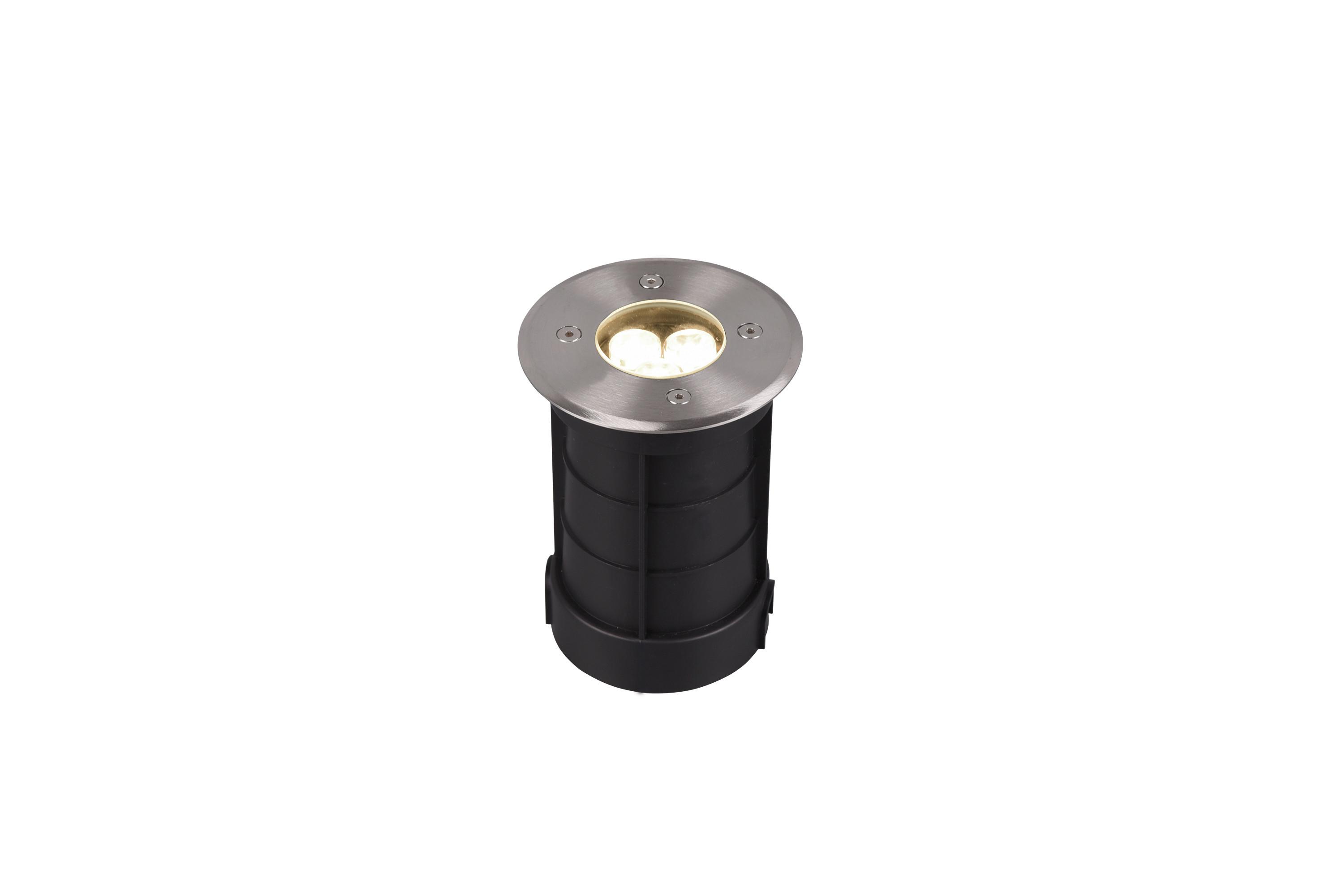 LED-Außenleuchte Belaja in Nickelfarben max. 3 Watt - Nickelfarben, Basics, Metall (11/14cm) - Trio Leuchten
