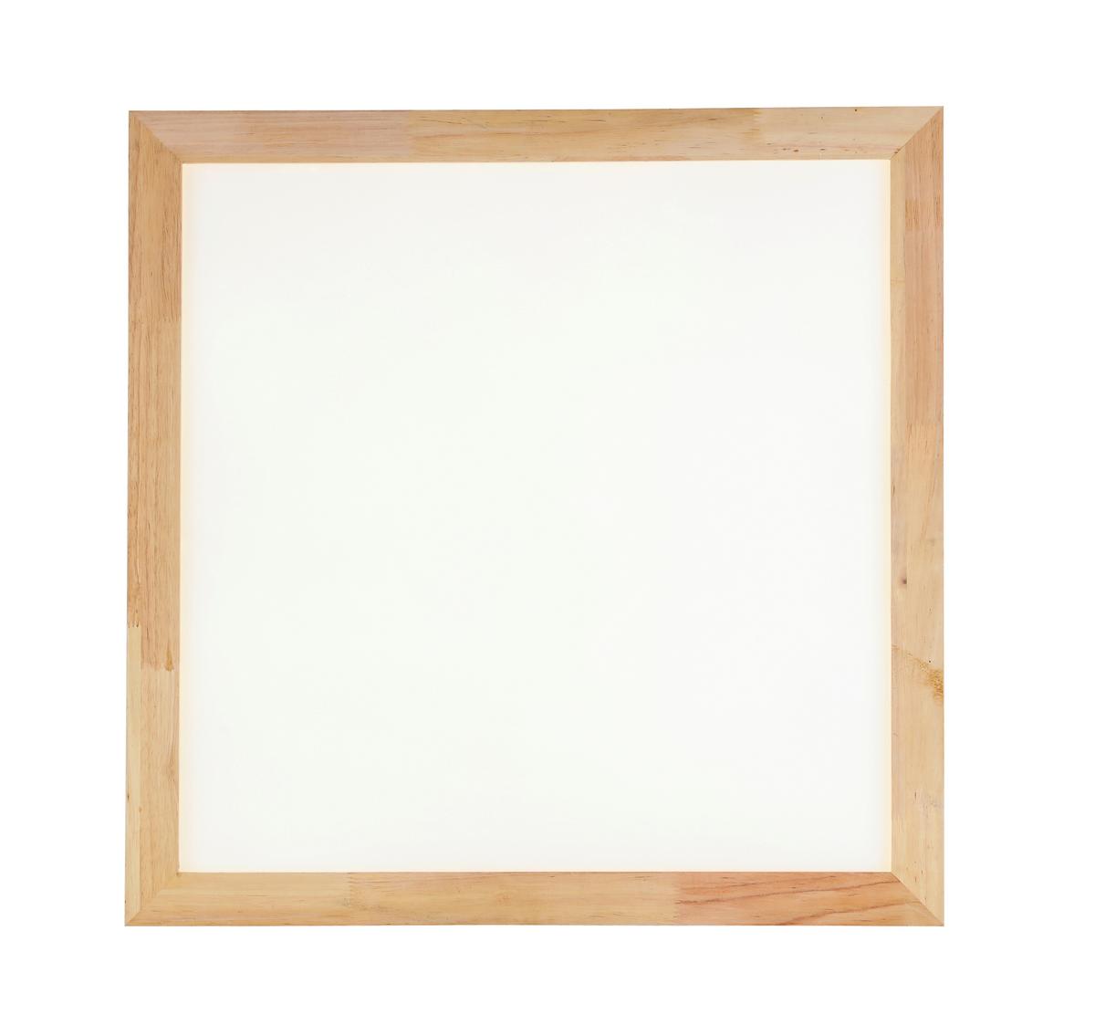 LAMPA SUFITOWA LED COURTNEY - kolor naturalny/biały, Modern, tworzywo sztuczne/metal (60/4,5/60cm) - Bessagi Home