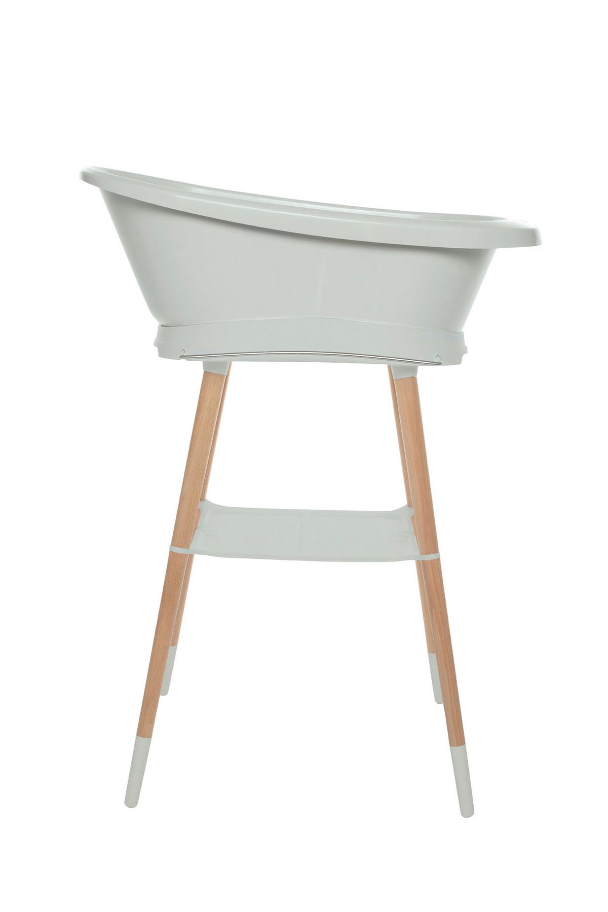 STOJAK NA WANIENKĘ SENSE - zielony, Basics, drewno (49,8/60/83,4cm) - Bebe Jou