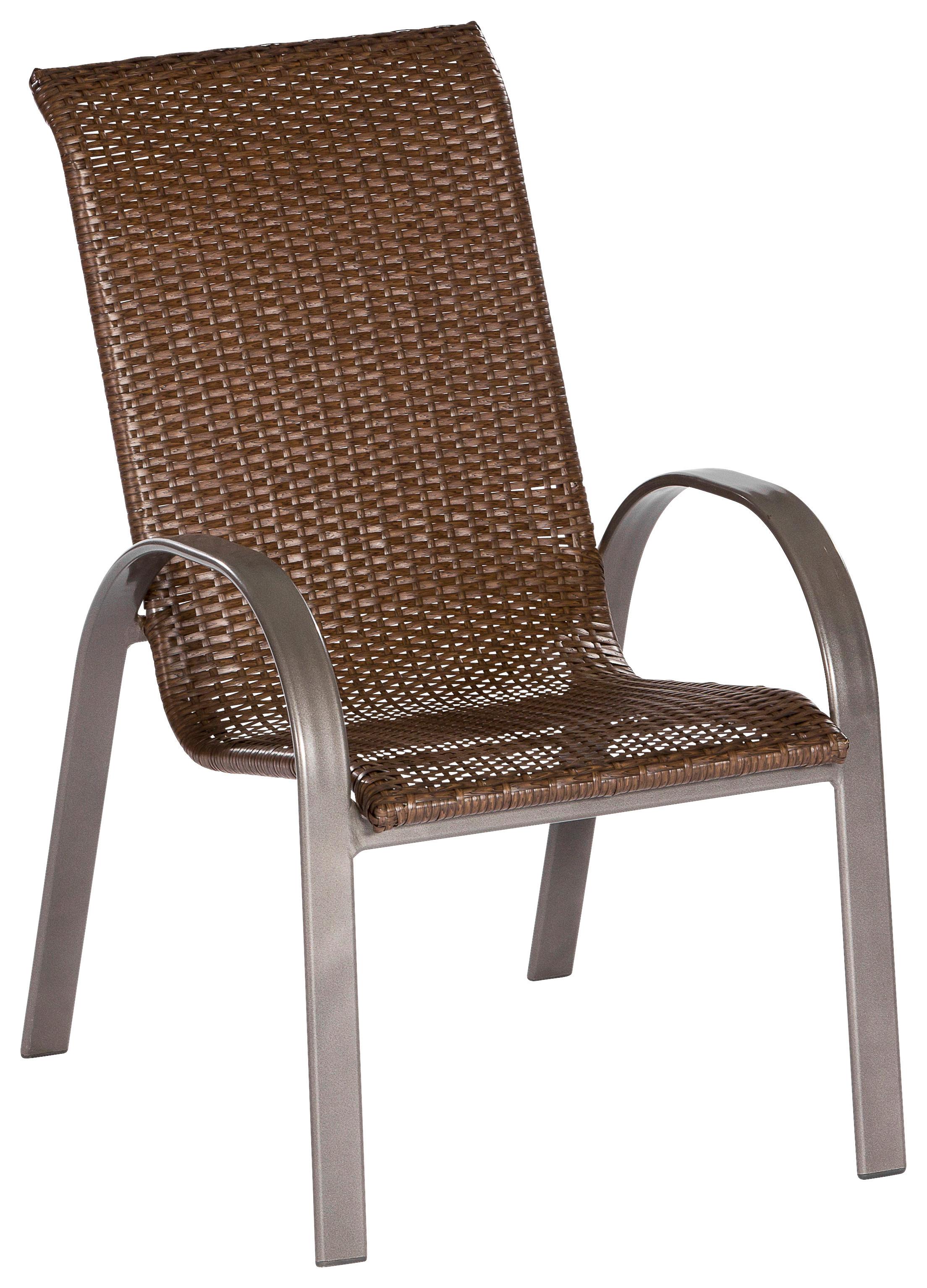 Vrtni Stol Varese, 2 Kos - barve grafita/rjava, Moderno, kovina/umetna masa (57/95/78cm) - Gardenson