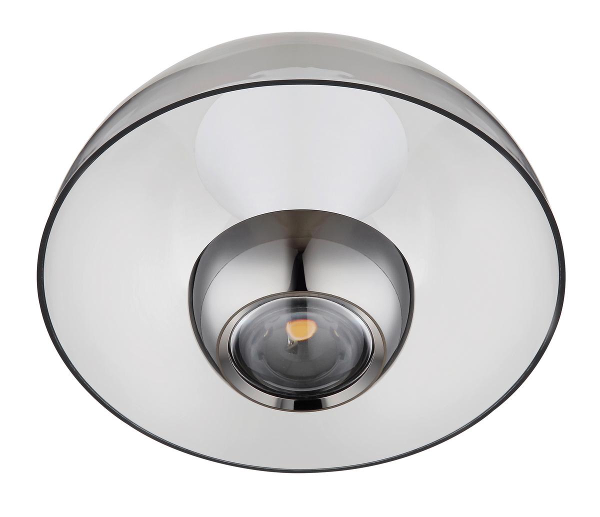 Viseča Led-svetilka 16022 - črna, Design, kovina/umetna masa (23/120cm) - Globo