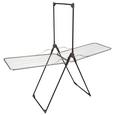 Wäschetrockner in Grau/Schwarz - Schwarz/Grau, Kunststoff/Metall (210/192/69cm) - Premium Living Wäschetrockner in Grau/Schwarz - Schwarz/Grau, Kunststoff/Metall (210/192/69cm) - Premium Living