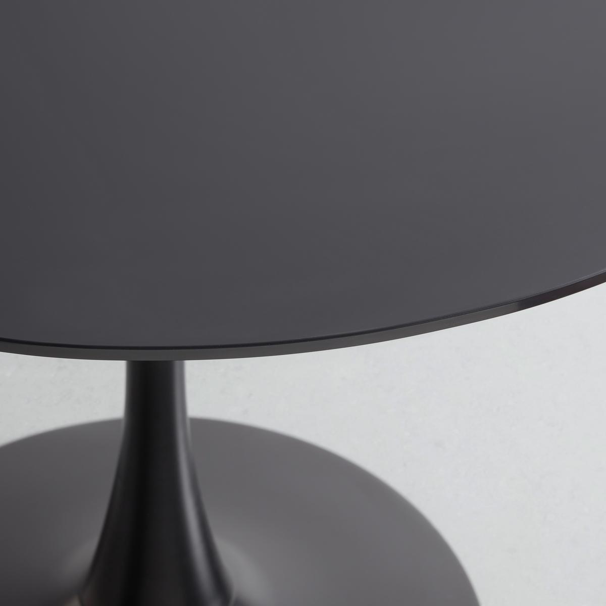 Esstisch in Schwarz - Schwarz, Design, Glas/Metall (100/100/76cm) - Mömax