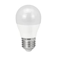 LED Fényforrás G45 E27 8w, 3000k - fehér, műanyag