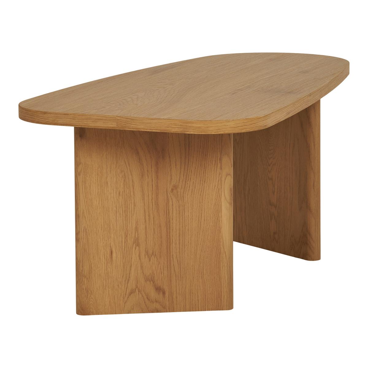 Couchtisch Melo Hellbraun ca. 100x50x41 cm - Naturfarben, Design, Holzwerkstoff (100/50/41cm) - MID.YOU