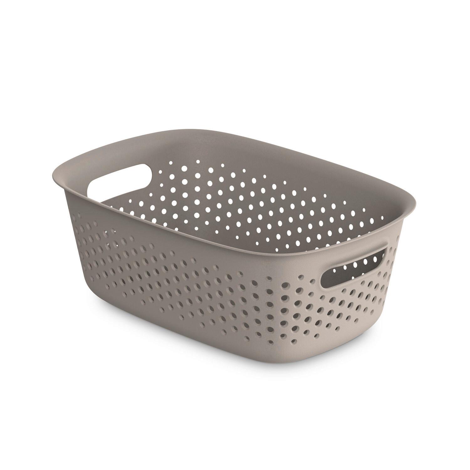 Coșuleț pentru depozitare Maja - cca. 3,5L - taupe, Modern, plastic (28/19,5/10,5cm) - Mömax