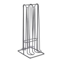 Kávékapszula Tartó Vanja - fekete, Modern, fém (12/29/10cm)