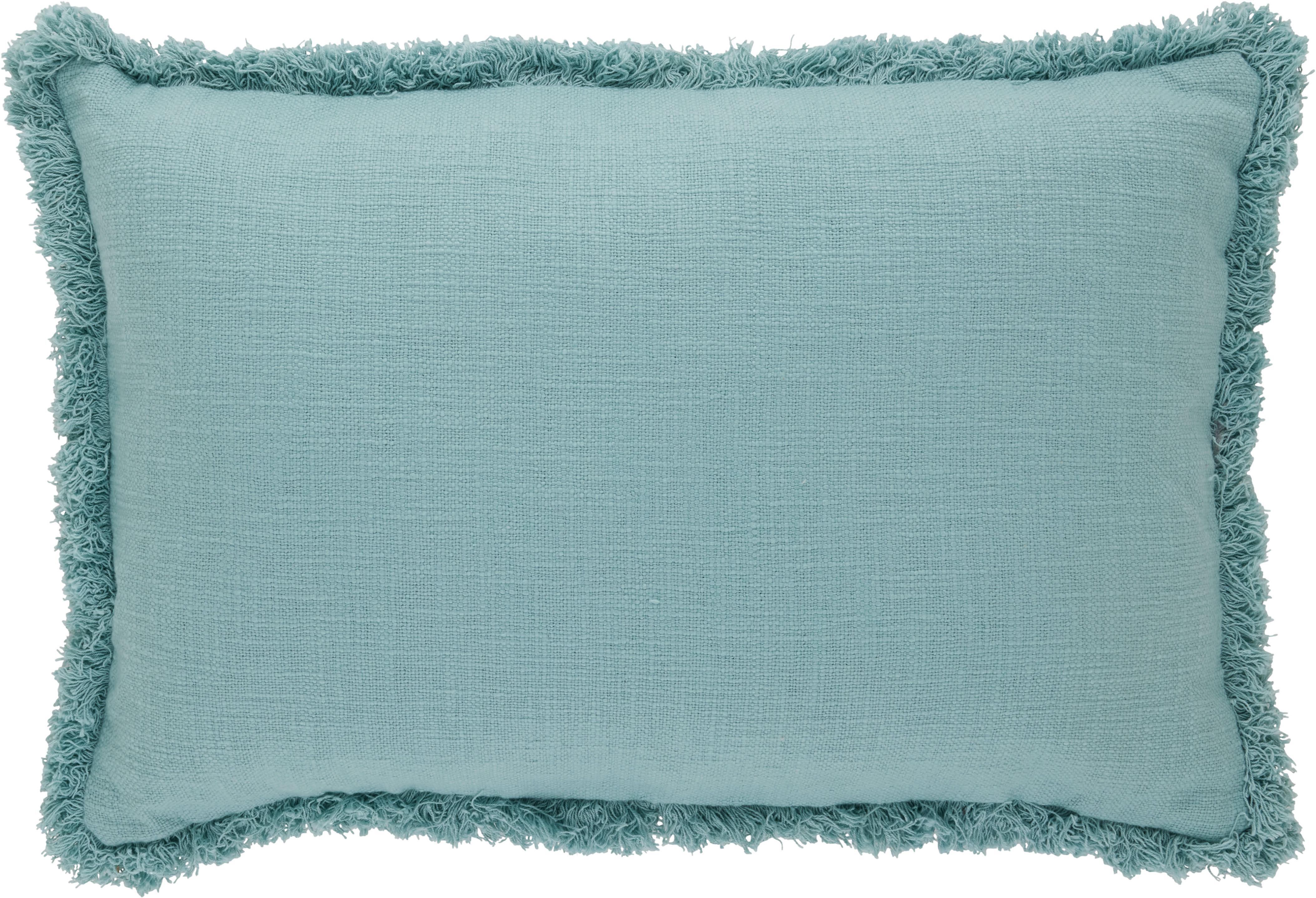 Okrasna Blazina Hazel - modra, Trendi, tekstil (40/60cm) - Premium Living