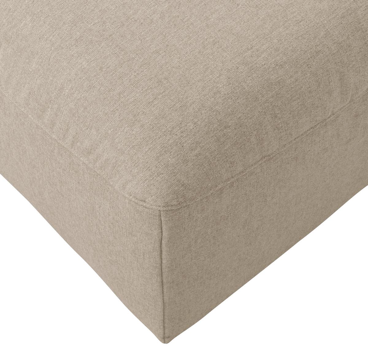 HOCKER LENA - Creme, Design, Kunststoff/Textil (75/45/75cm) - Max Winzer