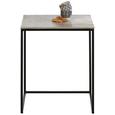 Beistelltisch aus Metall ca. 41,5x52x41,5cm - Schwarz/Nickelfarben, MODERN, Metall (41,5/52/41,5cm) - Premium Living Beistelltisch aus Metall ca. 41,5x52x41,5cm - Schwarz/Nickelfarben, MODERN, Metall (41,5/52/41,5cm) - Premium Living