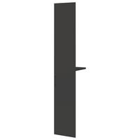 Tür Big Profi Office - Anthrazit/Alufarben, Modern, Holzwerkstoff/Metall (38/211/40cm) - Mömax