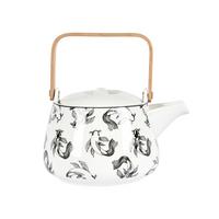 Teáskanna Shiva - fekete/fehér, Lifestyle, kerámia (18/13,5/11cm) - Premium Living