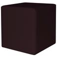 Taburet Colorfull Cube - negru, Modern, textil (40/40/42cm) Taburet Colorfull Cube - negru, Modern, textil (40/40/42cm)