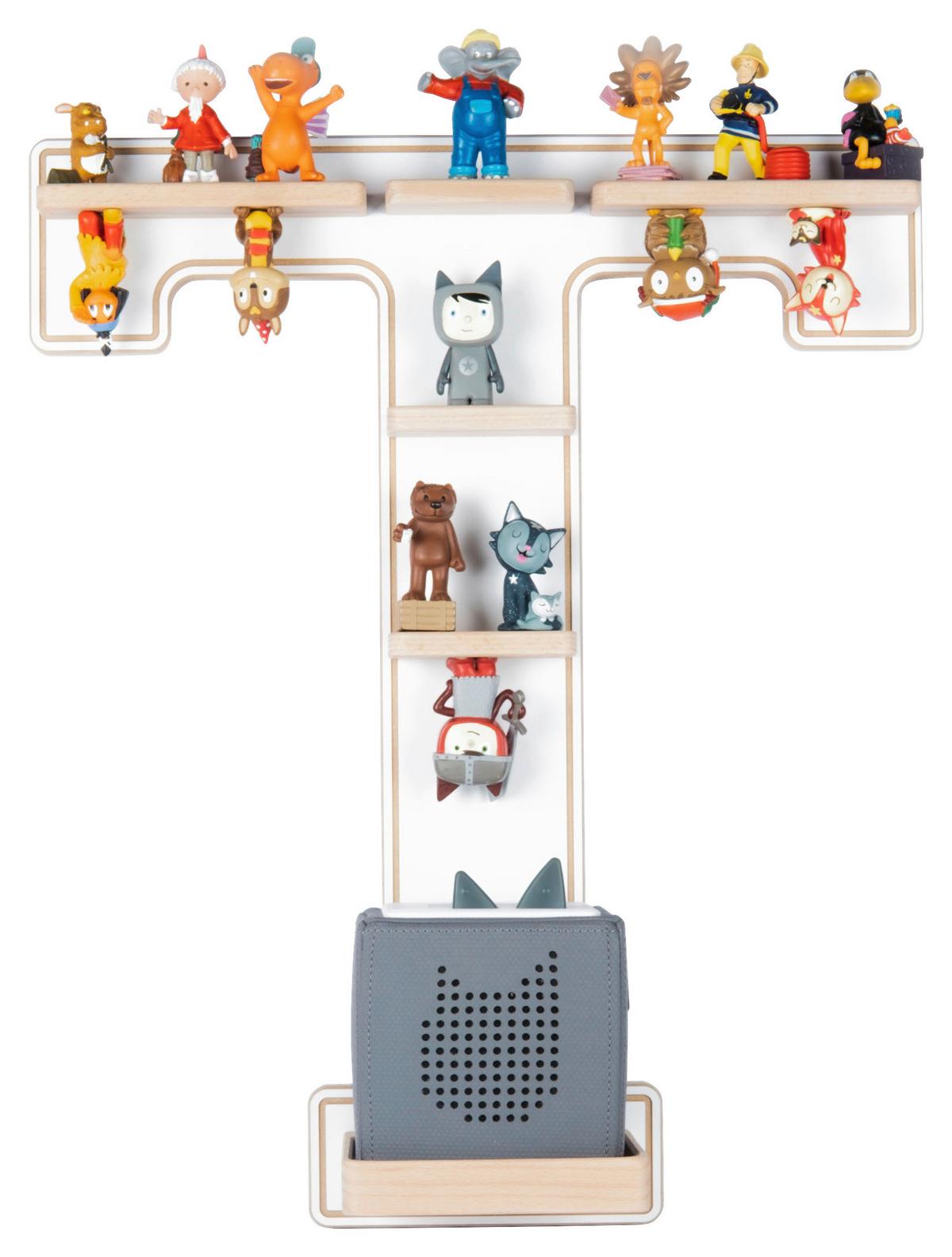 Otroška Polica Boarti, Bela - bela, Moderno, leseni material (45/54/19cm) - MID.YOU