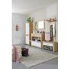 GARDEROB MALTA -EXKLUSIV- - vit/kromfärg, Klassisk, trämaterial/plast (65/198/36cm) - Mömax