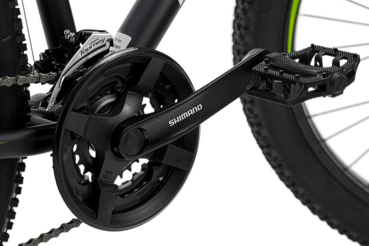Mountainbike Hardtail 27,5'' Plus RH 46cm - Schwarz, Basics, Metall (180/70/80cm) - Atrigo