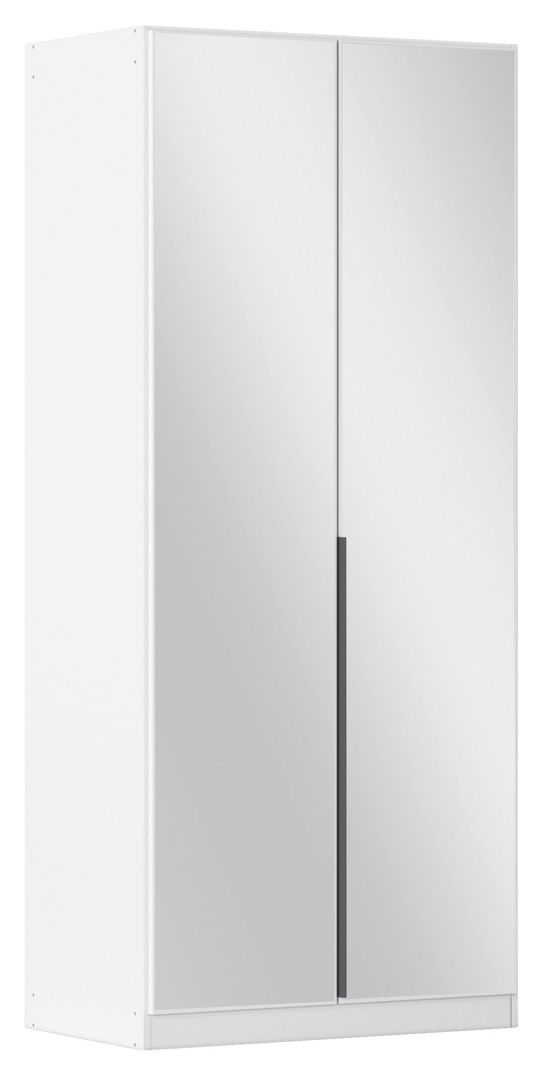 Ormar S Klasičnim Vratima Alabama - bijela/siva, Moderno, drvni materijal/metal (91/229/54cm) - Modern Living