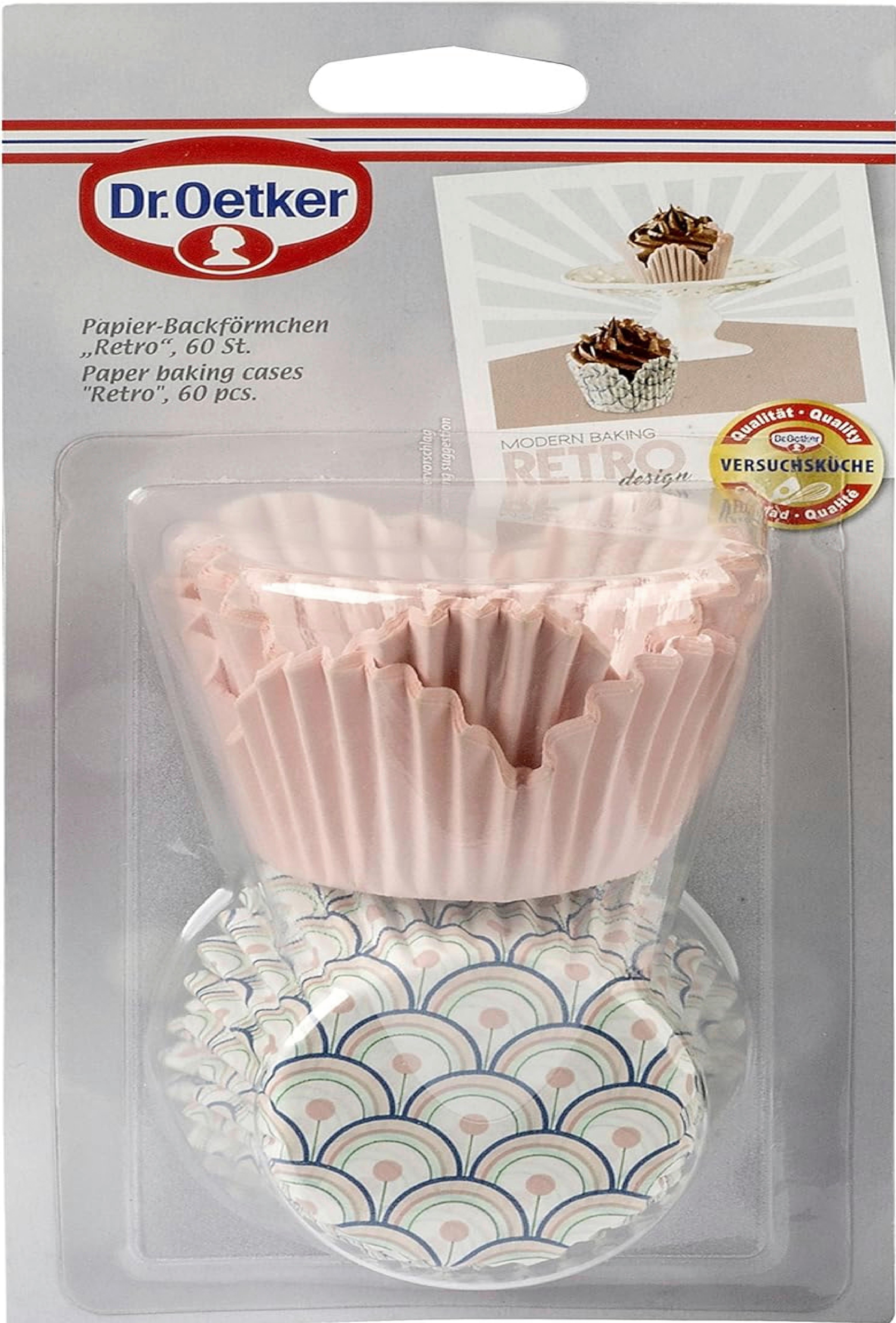 Modelčki Za Mafine Retro - Basics (5,5cm) - Dr.Oetker