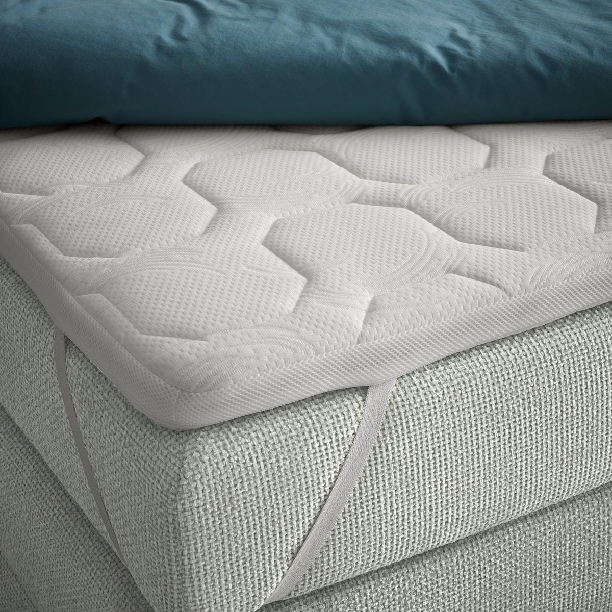 Boxspring Krevet Palace - srebrne boje, Konvencionalno, tekstil/plastika (180/200cm) - Premium Living