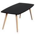 Couchtisch in Schwarz 'Scanio' - Buchefarben/Schwarz, Design, Holz/Holzwerkstoff (110/50/42cm) - Livetastic Couchtisch in Schwarz 'Scanio' - Buchefarben/Schwarz, Design, Holz/Holzwerkstoff (110/50/42cm) - Livetastic