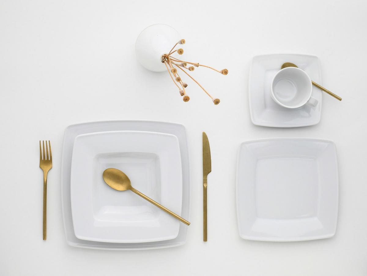 Kombinirani Servis Victoria, 30-Delni - bela, Basics, keramika - Creatable