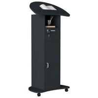 Stoječi Pult Redola L, Siva - antracit, Moderno, leseni material (56/110/37cm) - MID.YOU