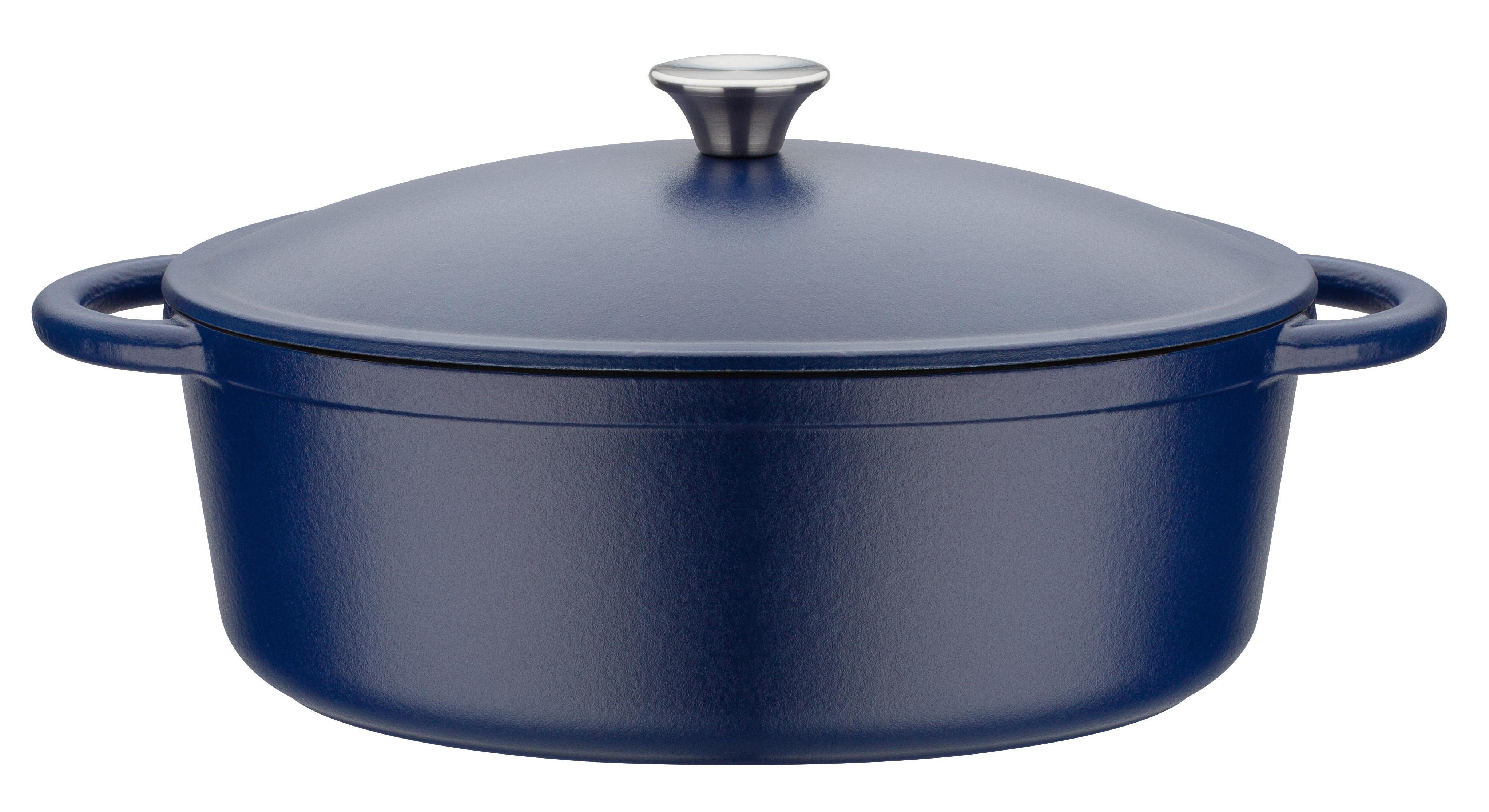 Pekač Blue Magic - temno modra, Basics, kovina (33/26cm) - GSW