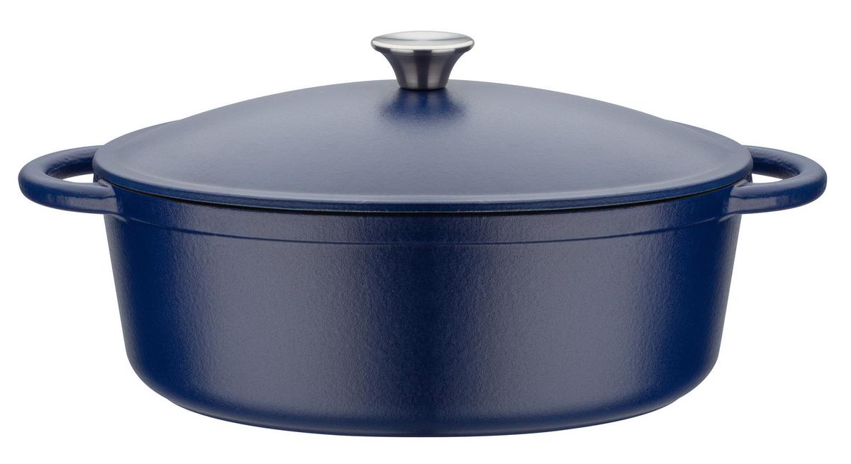 Pekač Blue Magic - temno modra, Basics, kovina (33/26cm) - GSW