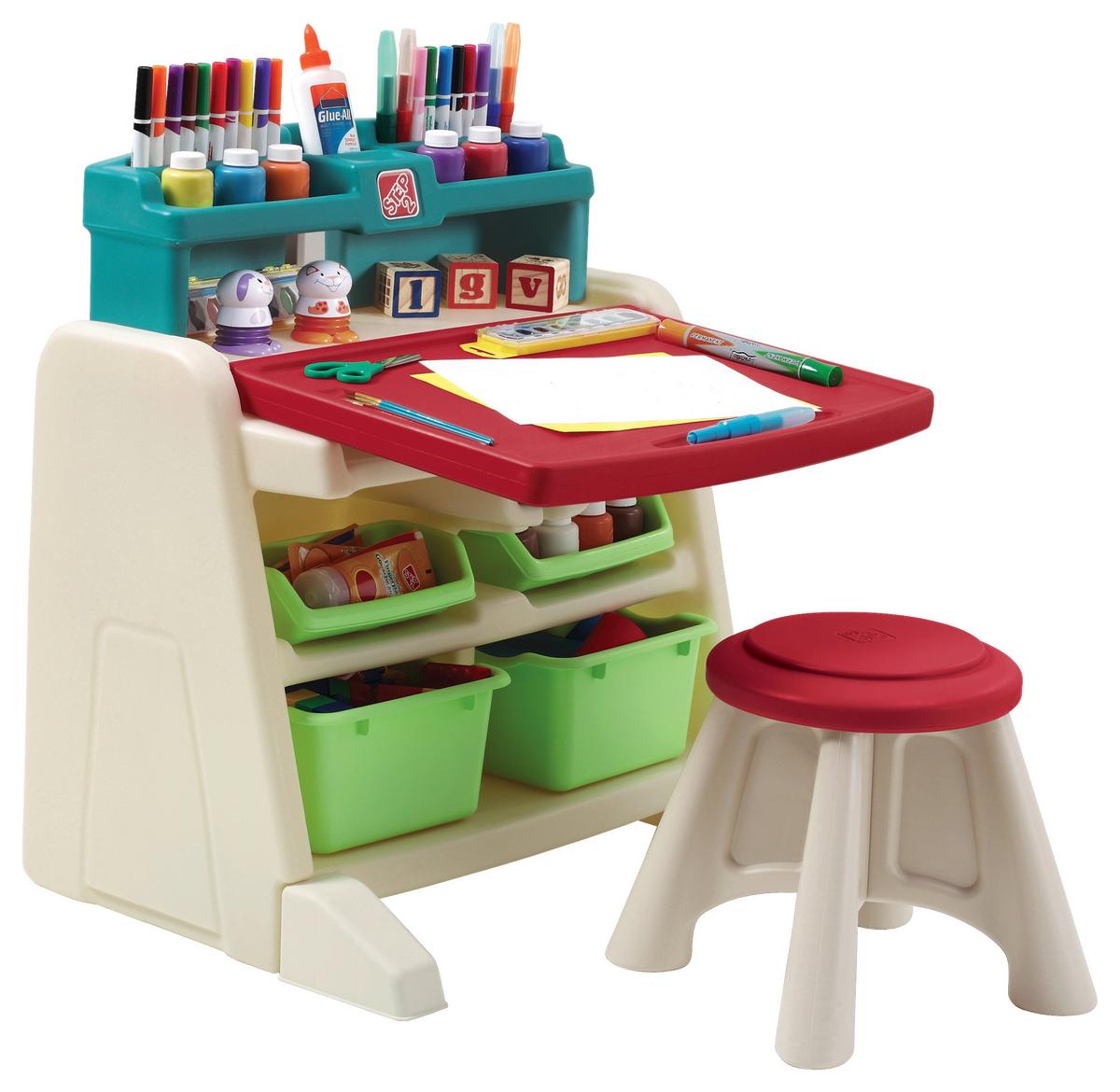 Maltafel Erasable aus Kunststoff - Multicolor, Basics, Kunststoff (60/66/48cm) - Ambia Garden