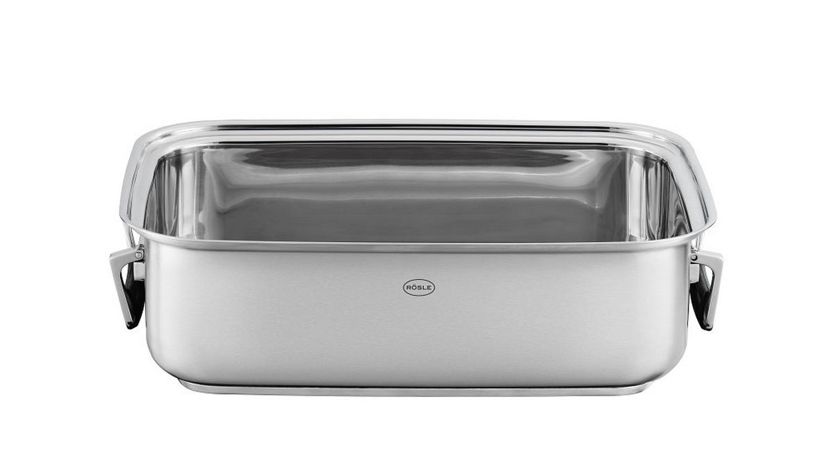 BRYTFANNA 911037 RÖSLE - kolor stalowy, Basics, metal (40,9/28,5/18,1cm) - Rösle