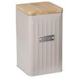 Box mit Deckel Cosima Taupe - Taupe, MODERN, Holz/Metall (11,5/11,5/19cm) - Zandiara Box mit Deckel Cosima Taupe - Taupe, MODERN, Holz/Metall (11,5/11,5/19cm) - Zandiara
