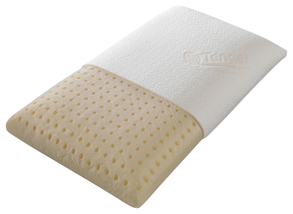 PODUSZKA POD KARK OPTIFLOW PILLOW -EXKLUSIV- - biały, Basics, tkanina (72/42cm) - Dieter Knoll