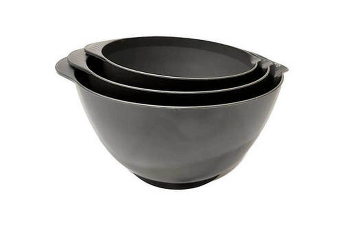 Set de castroane PETER - gri, Konventionell, plastic - Modern Living