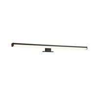LED-Wandleuchte Lino Schwarz matt max. 11,5 Watt - Schwarz, Basics, Kunststoff (60/6cm) - Trio Leuchten