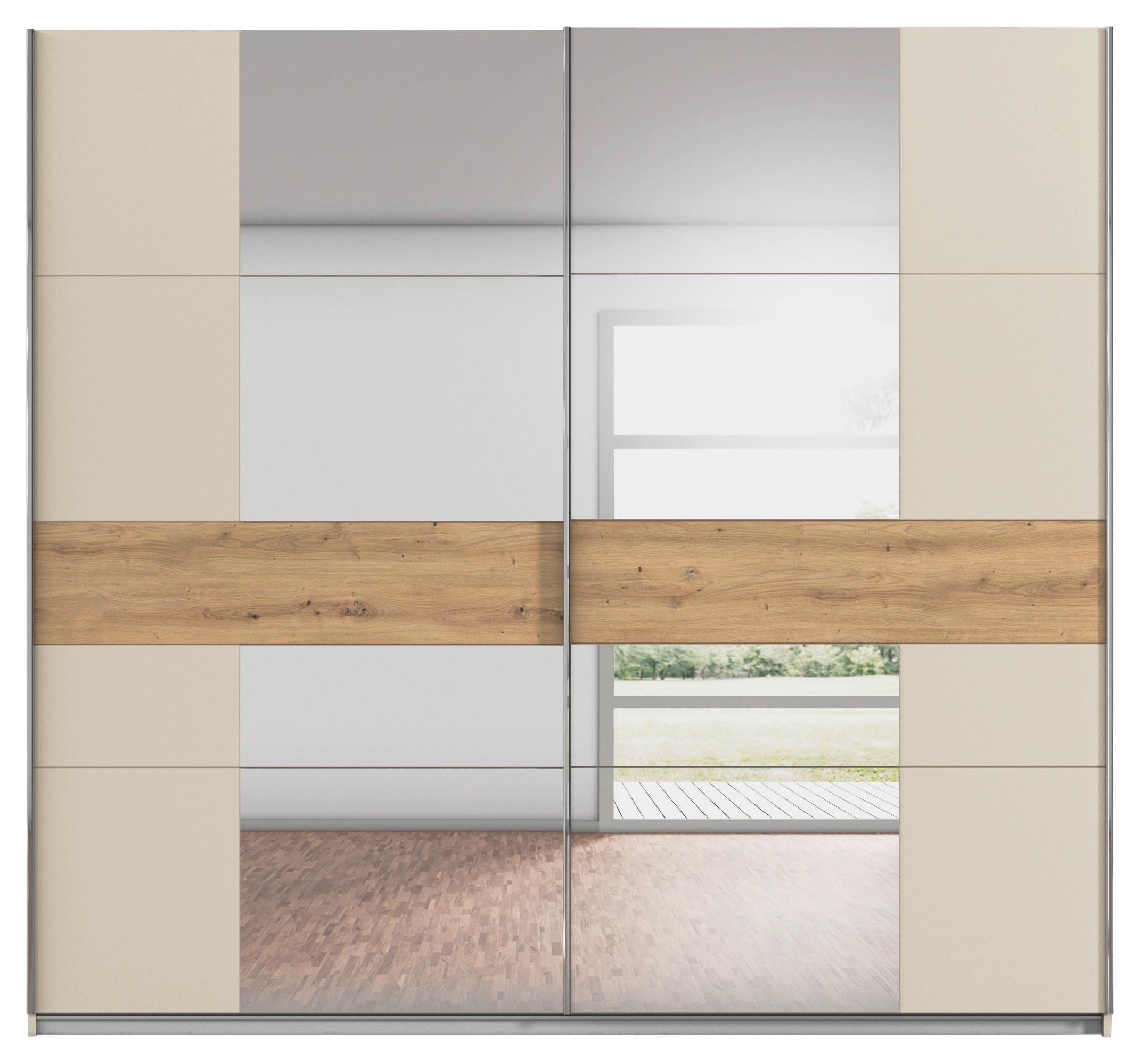 DULAP USI CULISANTE CALISTIO - argintiu/stejar Artisan, Trend, material pe bază de lemn (226/210/62cm) - Modern Living