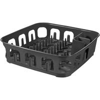 Edényszárító Essentials - sötétszürke, műanyag (39,1/39,1/10,9cm)