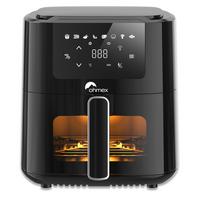 HEISSLUFTFRITTEUSE HEISSLUFTFRITEUSE - Schwarz Hochglanz, Kunststoff (33,3/27/28,8cm)