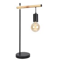 Stolna Svjetiljka 41-80042 - boje bora/crna, Natur, metal (15/28cm)