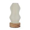 PORTABEL LAMPA GIRTL - vit/naturfärgad, Modern, metall/trä (14/21cm) - Mömax