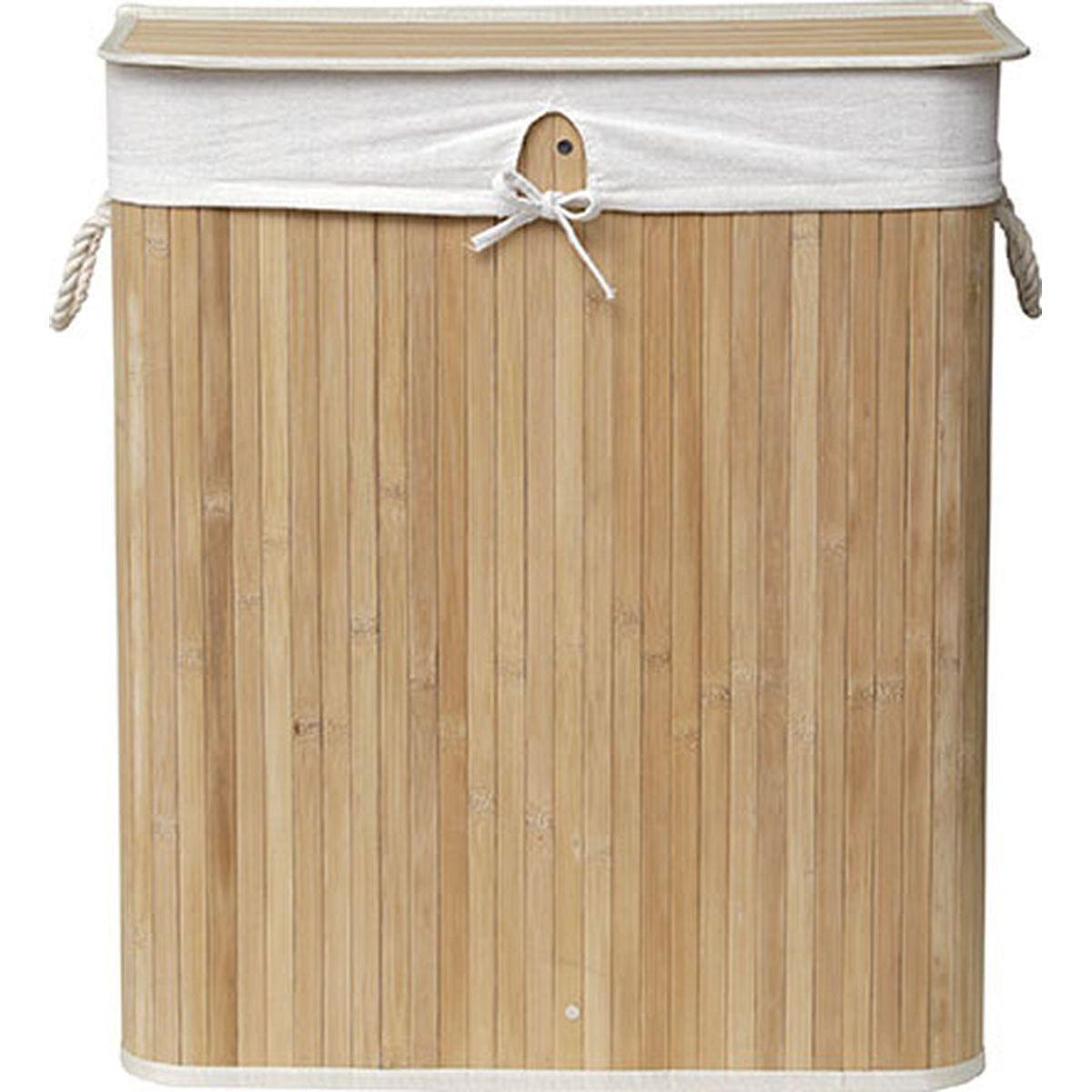 Coș de rufe Bamboo - Konventionell (52/32/63cm)