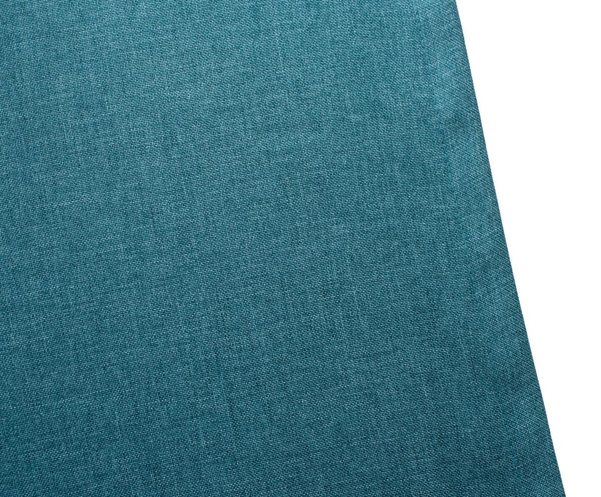 ZASŁONA NA PRZELOTKACH LINUS - petrol, Basics, tkanina (140/245cm)