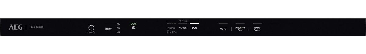 Geschirrspüler NG52ID20K Weiß - Weiß, MODERN, Metall (59,6/81,8/55cm) - AEG